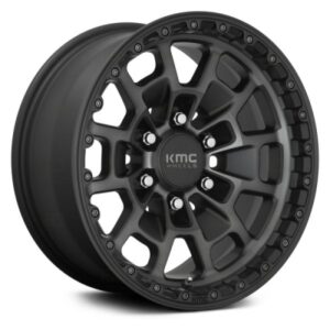 KM718 SUMMIT - 17 inch - 8.50 - Satin black w/ gray tint