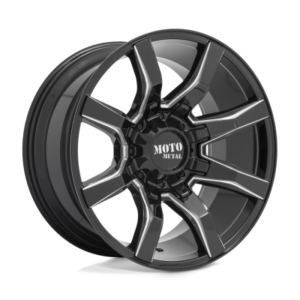 MO804 SPIDER - 20 inch - 10.00 - Gloss black milled
