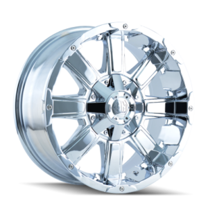 Mayhem Chaos 8030 PVD Chrome - 20 inch - 9.00 - Matte Black