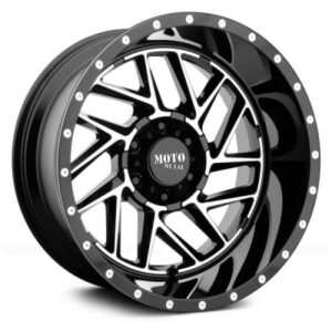 MO985 BREAKOUT - 20 inch - 9.00 - Gloss black machined