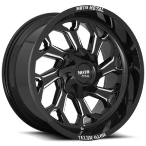 MO999 - 20 inch - 10.00 - Gloss black milled