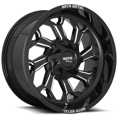 MO999 - 20 inch - 10.00 - Gloss black milled