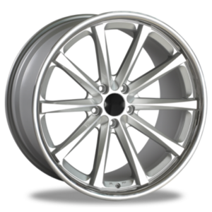 OEMS Wheels - 110 Silver - Machined - 22 inch - 10.50 - Silver-Machined