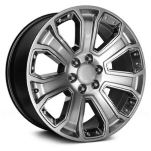 PR113 - 22 inch - 9.00 - Hyper silver dark w/ chrome accents