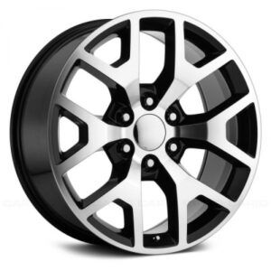 PR169 - 22 inch - 9.00 - Silver w/ machined spokes