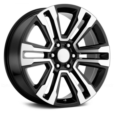 PR182 - 20 inch - 9.00 - Gloss black machined