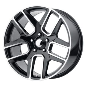 PR192 - 20 inch - 9.00 - Gloss black machined