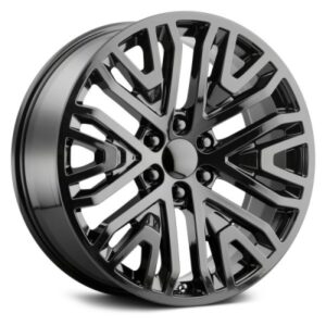PR197 - 20 inch - 9.00 - Gloss black milled