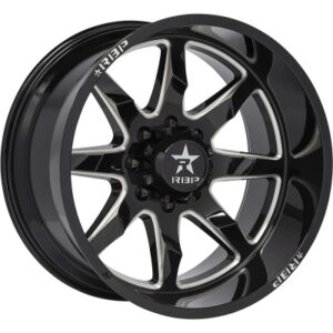 RBP Saharan - 18 inch - 9.00 - Gloss Black Milled