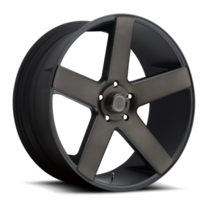 S116 BALLER - 22 inch - 9.50 - Matte black double dark tint
