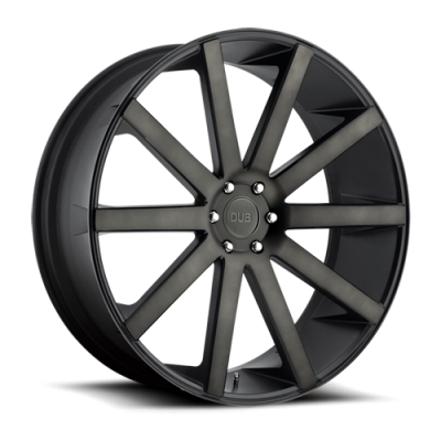 S121 SHOT CALLA - 22 inch - 10.50 - Matte black double dark tint