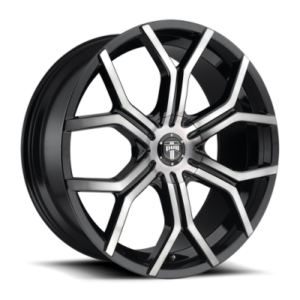 S209 ROYALTY - 24 inch - 9.50 - Gloss machined double dark tint