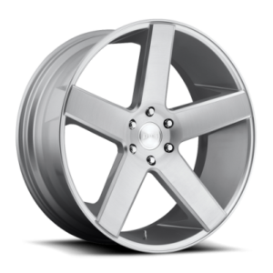 S218 BALLER - 22 inch - 9.50 - Gloss silver brushed
