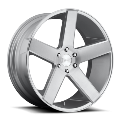 S218 BALLER - 22 inch - 9.50 - Gloss silver brushed