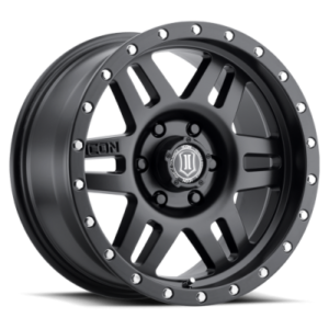 Six Speed - 17 inch - 8.50 - Satin Black