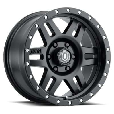 Six Speed - 17 inch - 8.50 - Satin Black