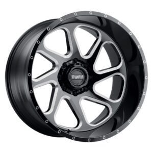 T2B - 24 inch - 14.00 - Gloss black w/ milled spokes