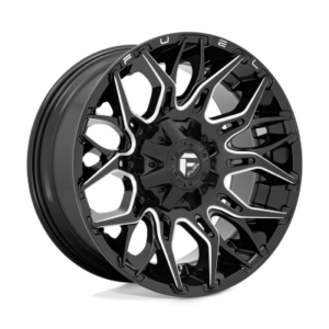 D769 TWITCH - 22 inch - 12.00 - Glossy black milled