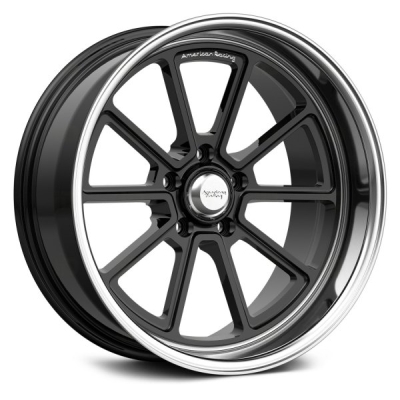 VN510 DRAFT - 20 inch - 8.50 - Gloss black w/ diamond cut lip