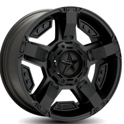 XD811 ROCKSTAR II - 20 inch - 9.00 - Matte black w/ accents