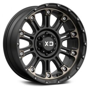 XD829 HOSS II - 20 inch - 9.00 - Satin black mach w/ dark tint