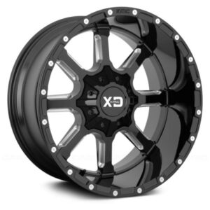 XD838 MAMMOTH - 20 inch - 9.00 - Gloss black milled