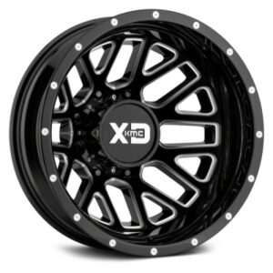 XD843 GRENADE DUALLY - 17 inch - 6.50 - Gloss black milled - rear