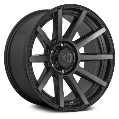 XD847 OUTBREAK - 20 inch - 9.00 - Satin black w/ gray tint