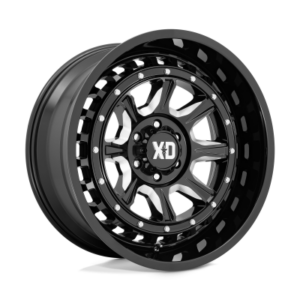 XD866 OUTLANDER - 20 inch - 10.00 - Gloss black milled