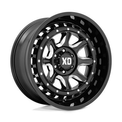 XD866 OUTLANDER - 20 inch - 10.00 - Gloss black milled