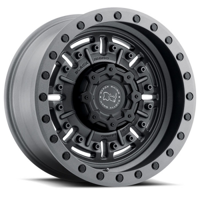 ABRAMS - 20 inch - 9.50 - Textured matte gunmetal