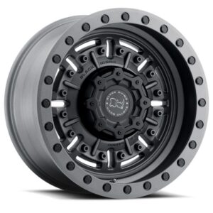 ABRAMS - 17 inch - 9.50 - Textured matte gunmetal