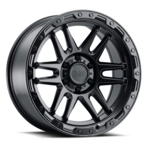 APACHE - 18 inch - 9.00 - Matte black w/ black bolts