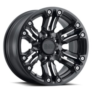 Asagai - 20 inch - 9.50 - Matte black & machined w/ stainless bolts