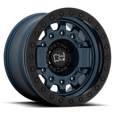 AVENGER BEADLOCK - 17 inch - 8.50 - Navy blue w/ black hardware