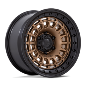 BR014 SAHARA - 17 inch - 9.00 - Matte bronze w/ gloss black lip
