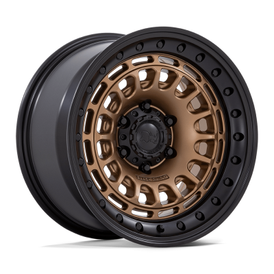 BR014 SAHARA - 17 inch - 9.00 - Matte bronze w/ gloss black lip