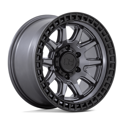 CALICO - 17 inch - 8.50 - Matte gunmetal w/ matte black lip