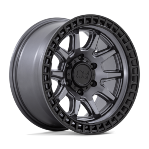 CALICO - 20 inch - 9.00 - Matte gunmetal w/ matte black lip