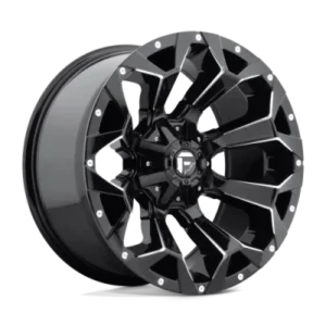 D576 ASSAULT - 20 inch - 10.00 - Gloss black milled