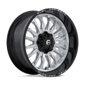 D798 ARC - 20 inch - 10.00 - Silver brushed face w/ milled black lip
