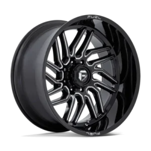 D807 HURRICANE - 20 inch - 9.00 - Gloss black milled