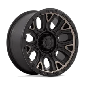 D824 TRACTION - 20 inch - 10.00 - Matte black w/ double dark tint