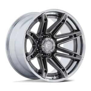 FC401 BRAWL - 22 inch - 10.00 - Platinum w/ chrome lip