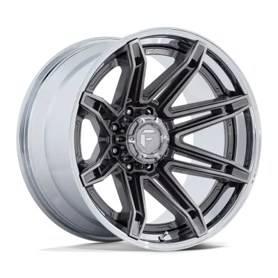 FC401 BRAWL - 22 inch - 10.00 - Platinum w/ chrome lip