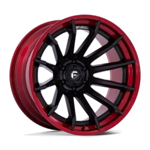 FC403 BURN - 24 inch - 12.00 - Matte black w/ candy red lip