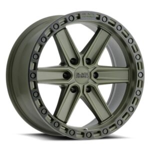 HENDERSON - 17 inch - 9.00 - Olive drab green w/ black ring