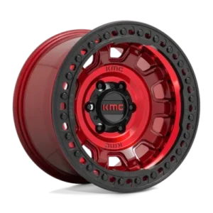 KM236 TANK BEADLOCK - 17 inch - 9.00 - Candy red