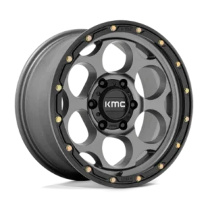 KM541 DIRTY HARRY - 17 inch - 8.50 - Satin gray w/ black lip