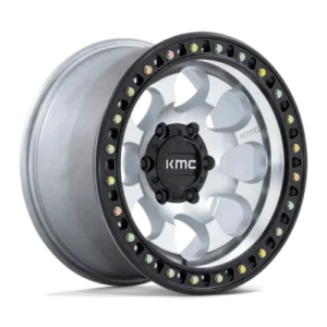 KM550 RIOT SBL - 18 inch - 9.00 - Machined w/ satin black lip